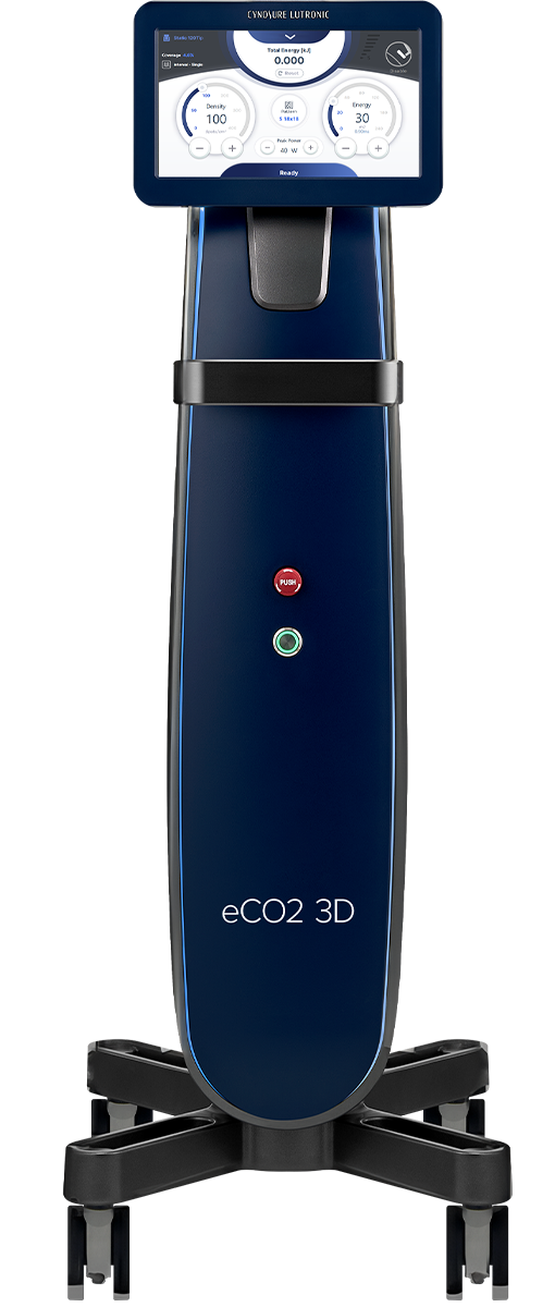 Equipamento eCO2 3D da Cynosure Lutronic