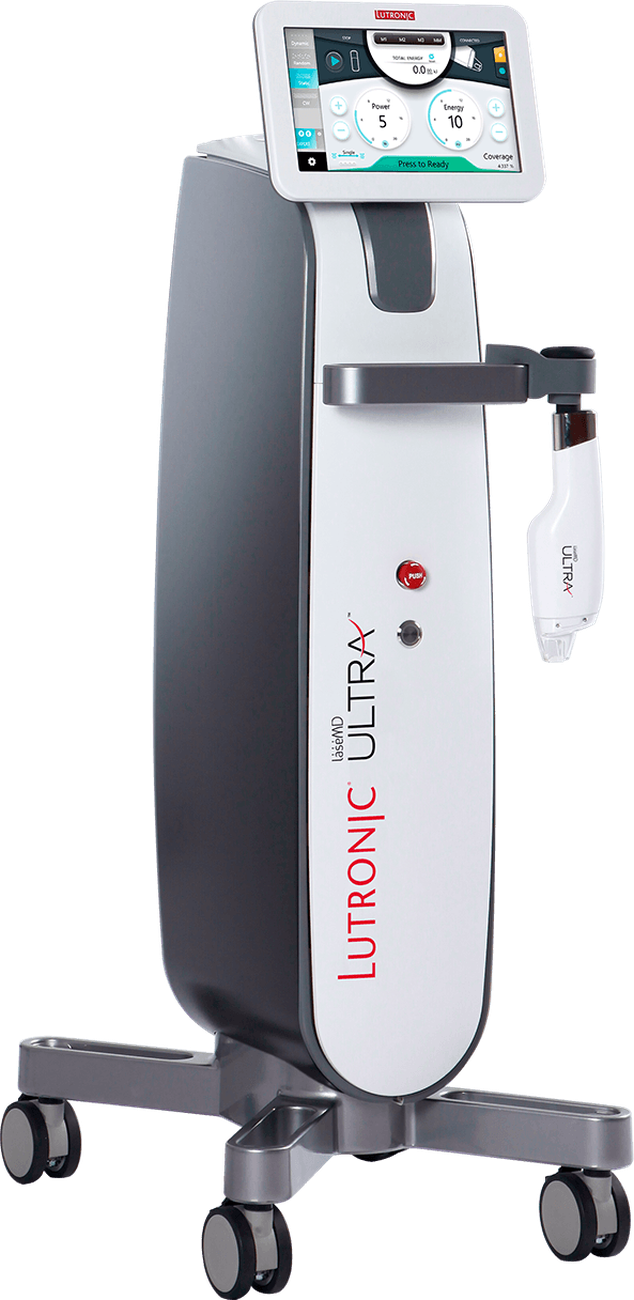 Equipamento LaseMD Ultra da Cynosure Lutronic