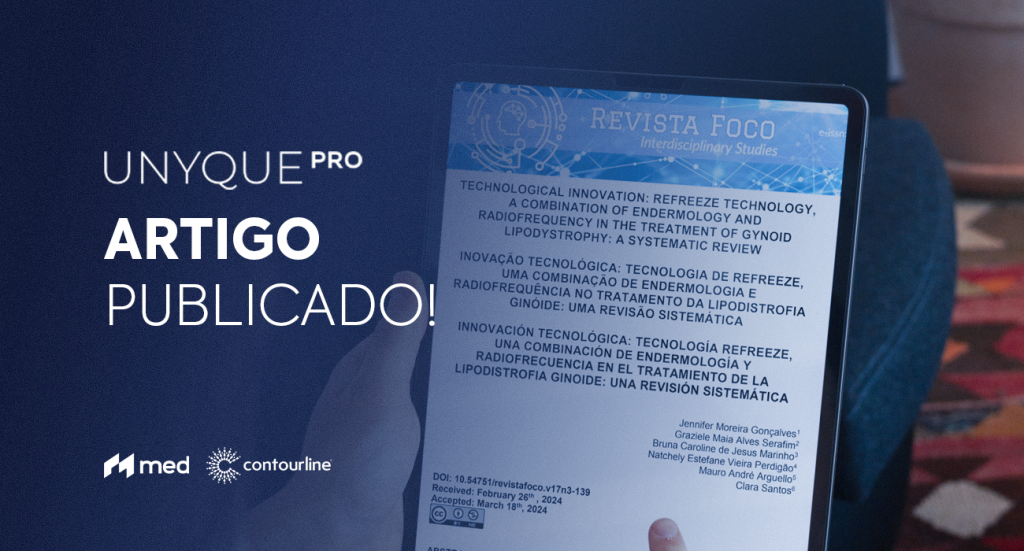 Uma revisão sistemática que comprova a eficácia da combinação de endermologia e radiofrequência.