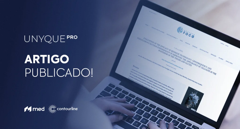 Novo artigo publicado Refreeze para o tratamento de Celulite - Unyque Pro